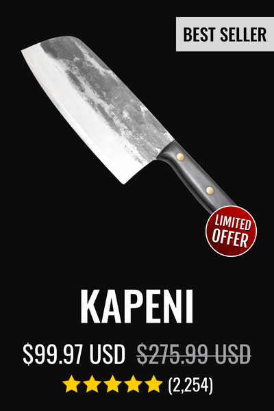 Kapeni сlassic veg clever knife to cut vegetable, onion, mushroom