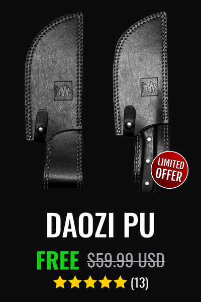 Daozi Knife's PU Sheath hard chef knife case