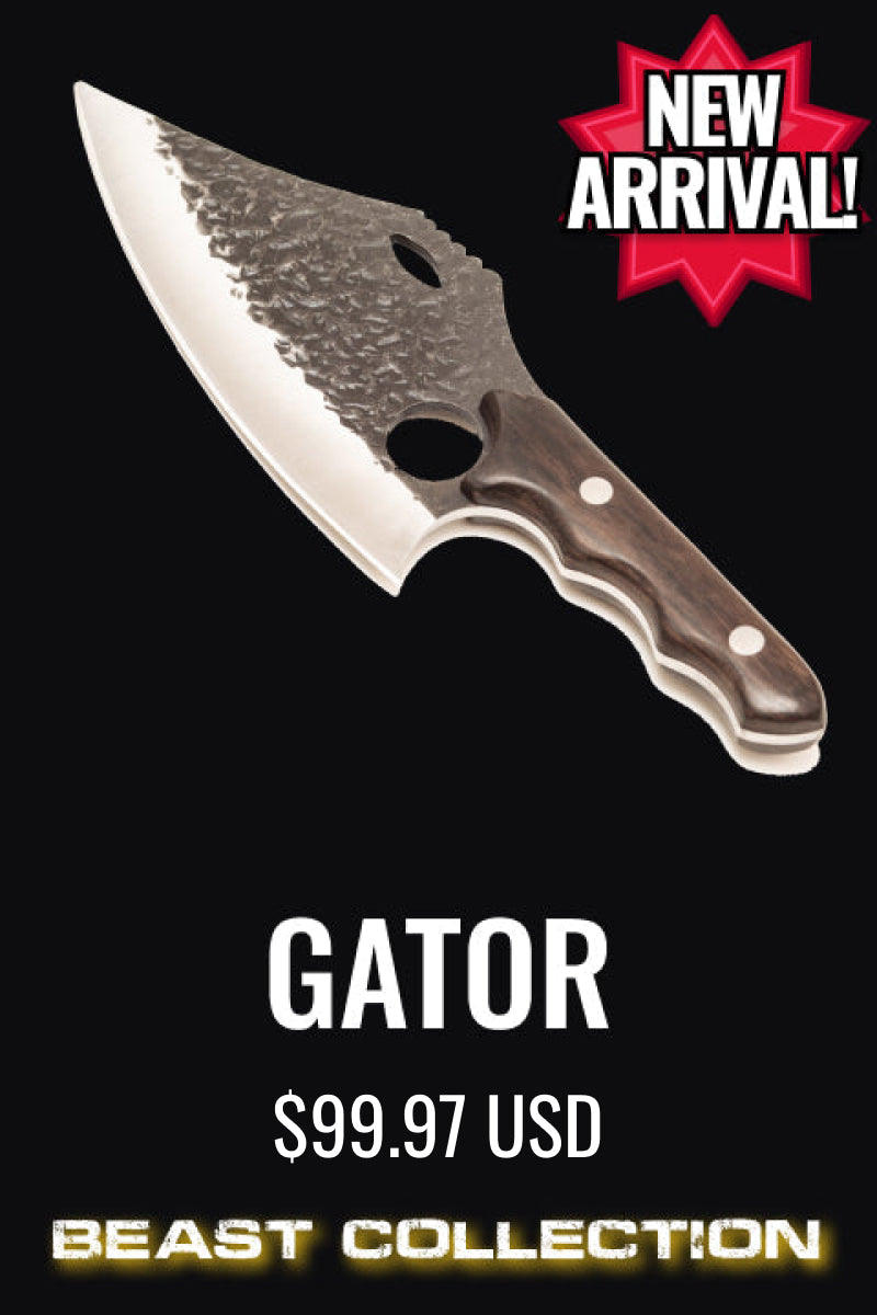 Gator Butcher Knife