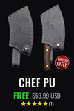 Altomino Handmade Chef Knife's PU Sheath